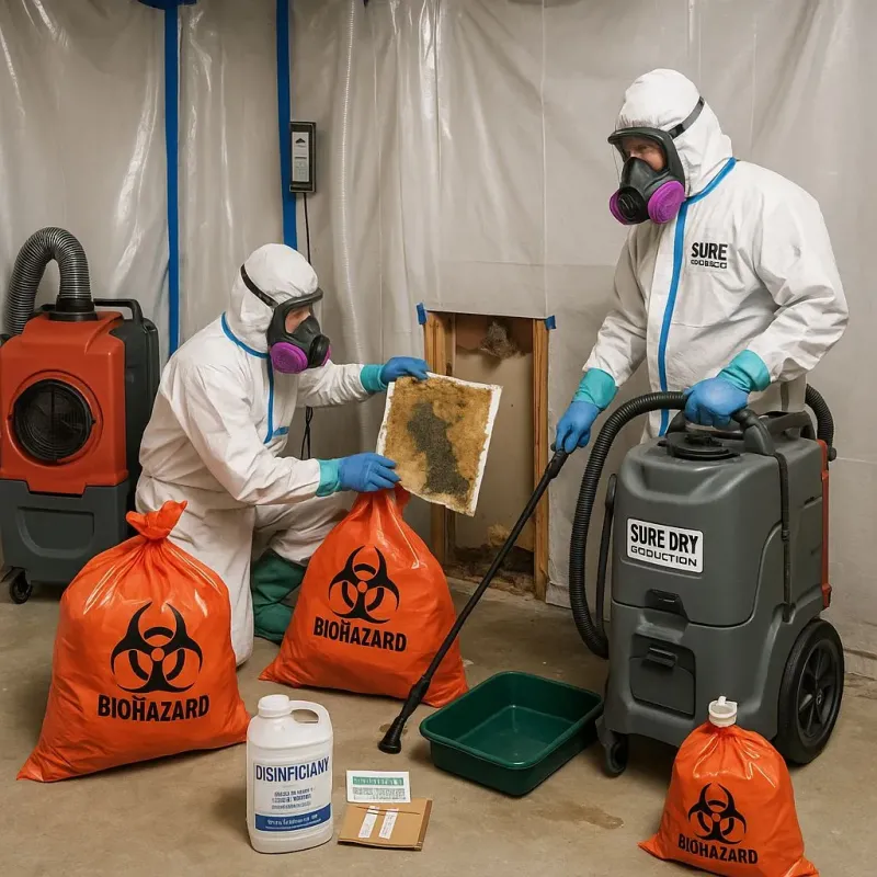 Contaminated Water Handling Protocols process in San Benito, TX