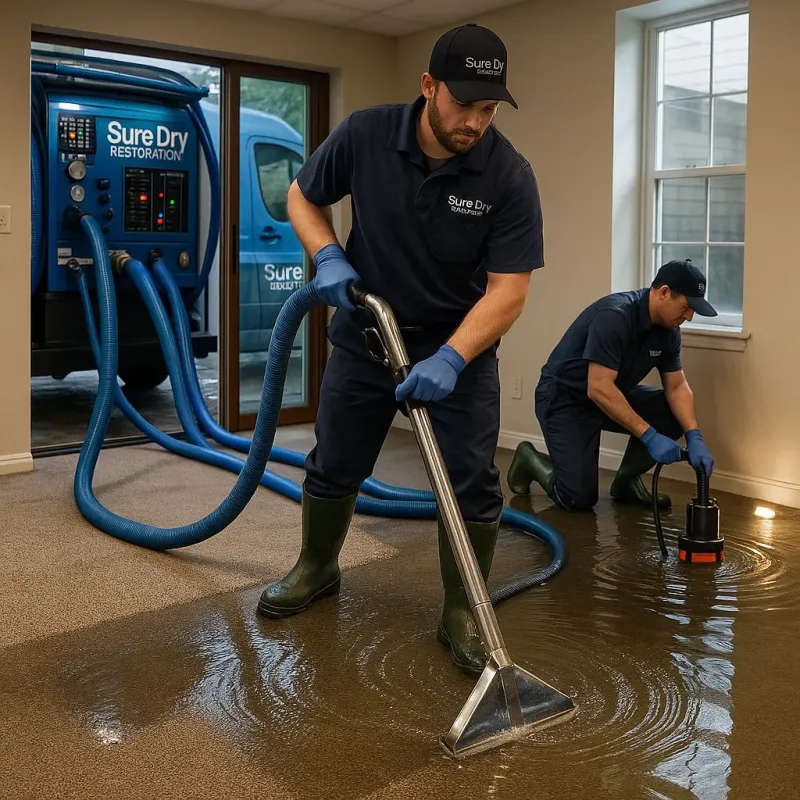 Water Extraction and Removal process in San Benito, TX